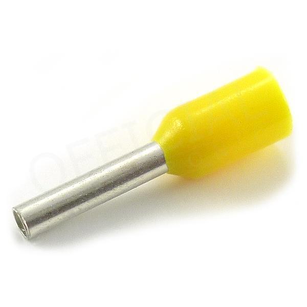 Dutinka izolovaná 1,0/8mm žlutá- DI 1,0-8 žlutá