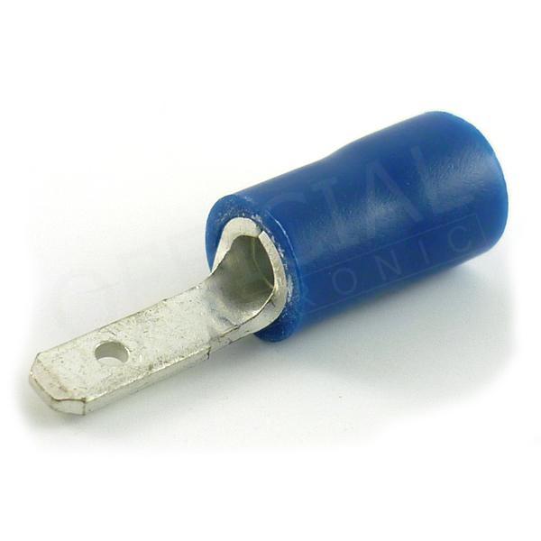 Faston kolík 2,8x0,8/2,5mm2 poloizolovaný modrý- KPP 2,5-28