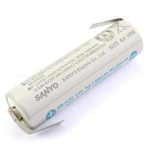 Baterie Sanyo HR-3UQ Eneloop AA NiMH 1000mAh s vývody