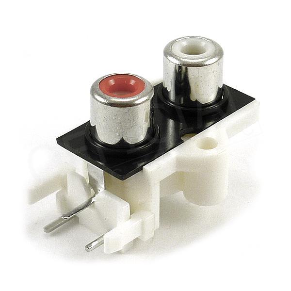Konektor SCJ-1020-2p, 2x cinch -panel
