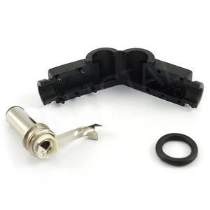 Napájecí vidlice na kabel DC 2,5x5,5x14mm  90°