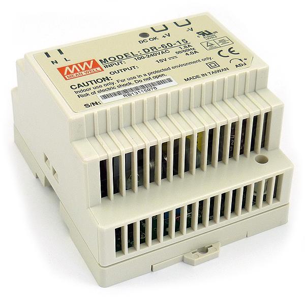 Zdroj MEAN WELL DR-60-15