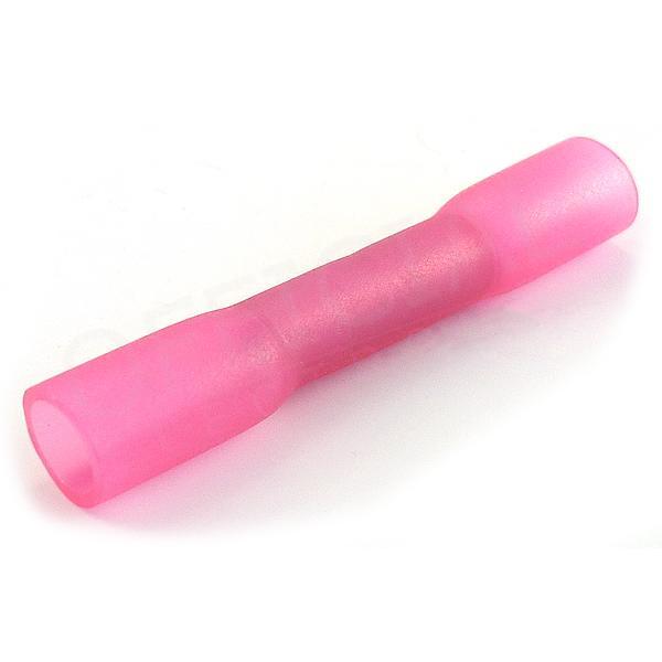 Spojka s bužírkou červená 1,5mm2- SIS červená