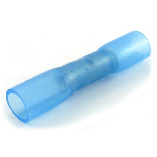 Spojka s bužírkou modrá 2,5mm2- SIS modrá
