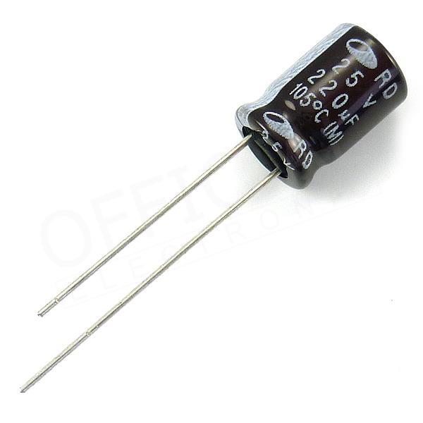 Elyt CE 220M/25V  RD-105