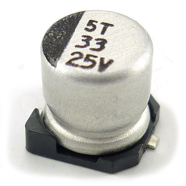 SMD CE 33M/25V SC-85