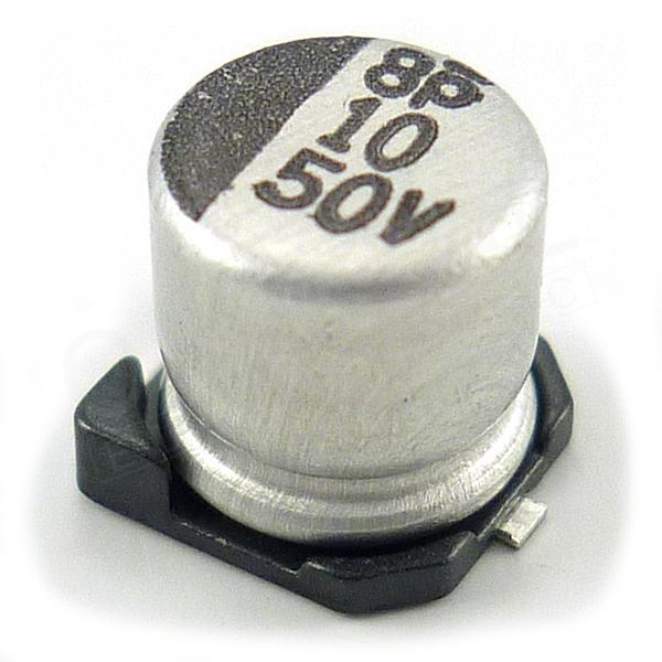 SMD CE 10M/50V SC-85°