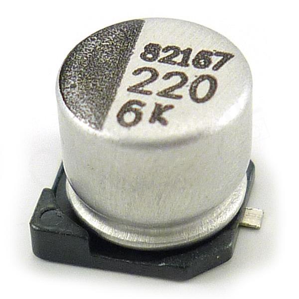 Elyt SMD CE 220M/6,3V CK-105