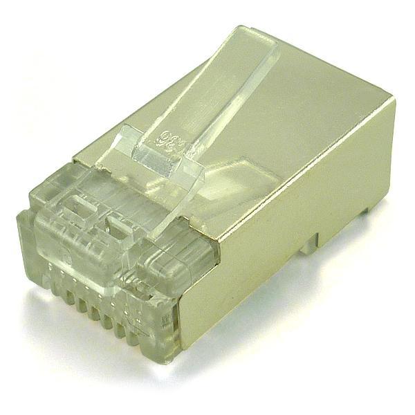 Telefonní konektor RJ 45 8-8 tíněný