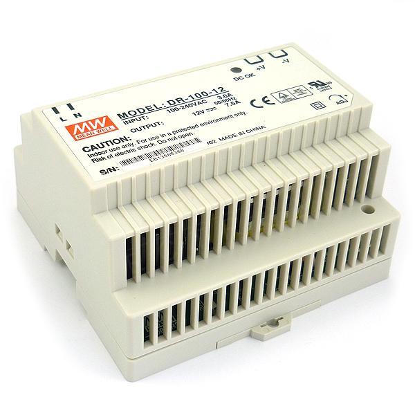 Zdroj MEAN WELL DR-100-12 | Official Electronic, s.r.o.