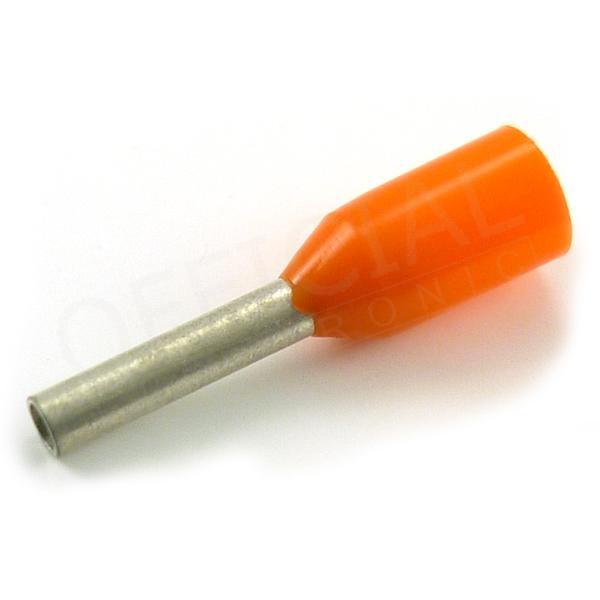 Dutinka izolovaná 0,5/6mm oranžová- DI 0,5-6 oranžová