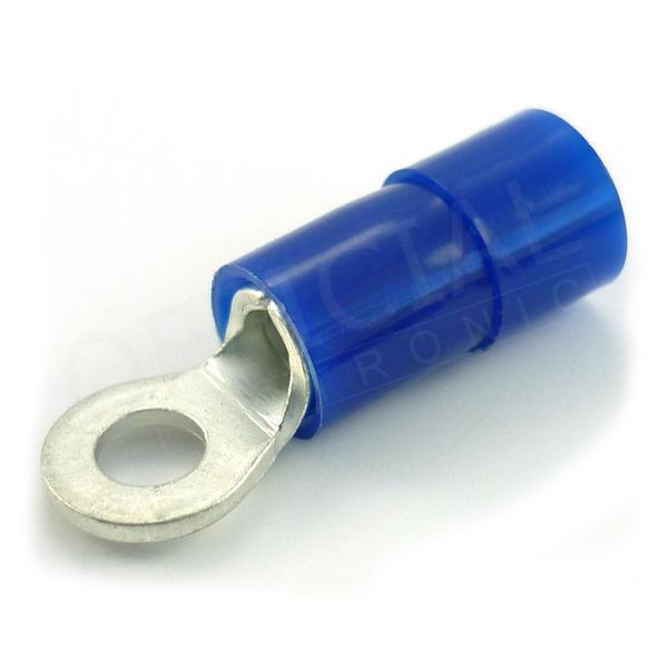 Oko izolované M3/2,5mm2 modré Nylon- OI 2,5-M3/PA