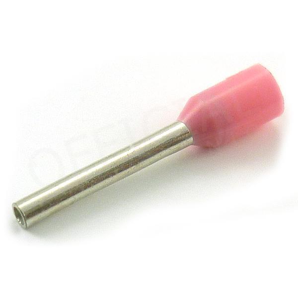 Dutinka izolovaná 0,34/8mm růžová- DI 0,34-8 růžová