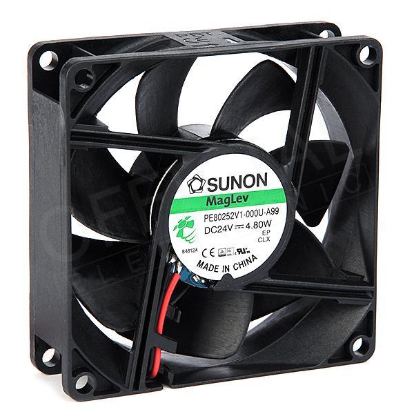Ventilateur De Refroidissement Sunon 80x25mm DC 12V - 2 Broches, 8025, Pour PC, Imprimante, Boîtier électronique