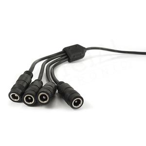 Napájecí zdířka 2,1x5,5-4ks+kabel 0,1m