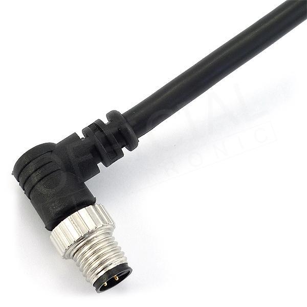Vodotěsný konektor s kabelem LTW 8A-04AMMM-SR7A01