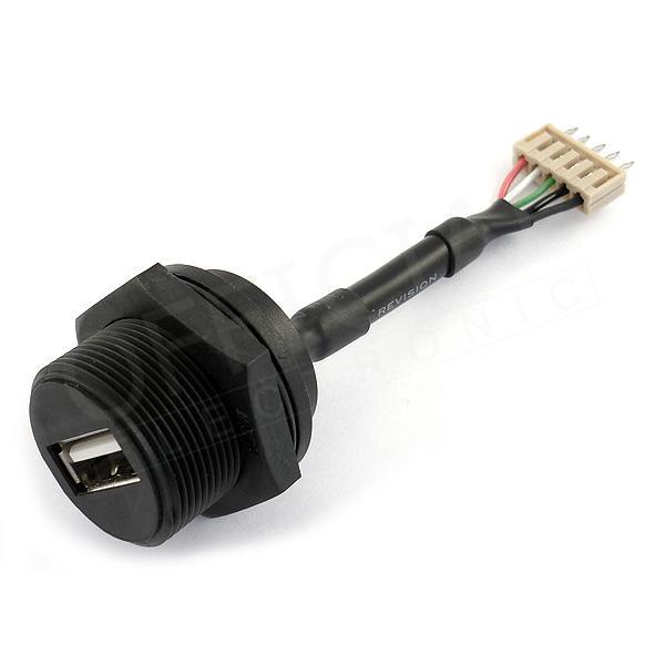 Vodotěsný USB konektor na panel LTW UA-20PMFP-SC8002