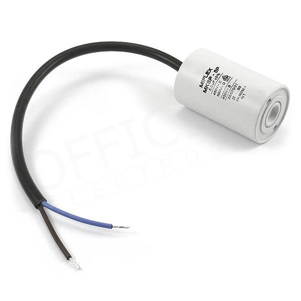 Rozběhový kondenzátor MKP 8M/450V~ s kabelem