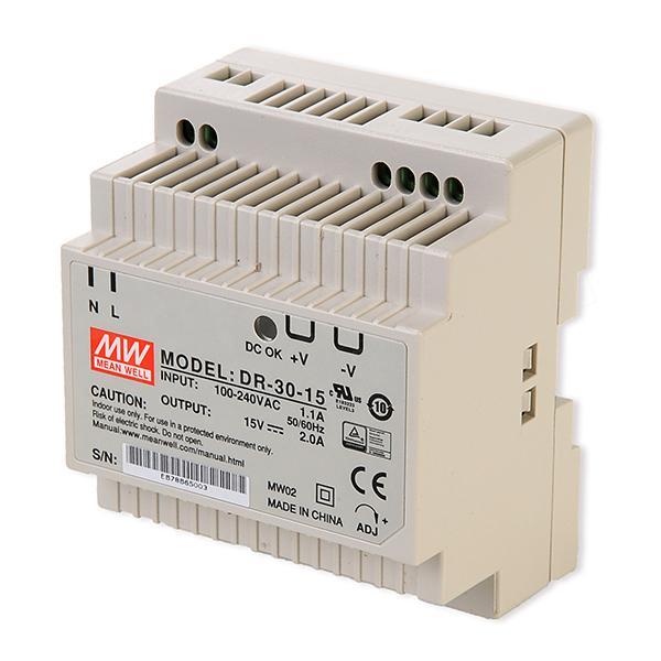 Zdroj MEAN WELL DR-30-15