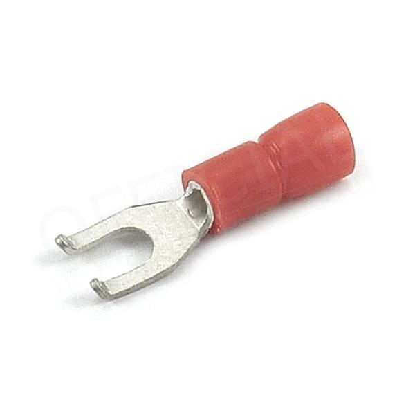 Vidlice izolovaná se zámkem M3,5/1,5mm2 modrá, 6,2mm