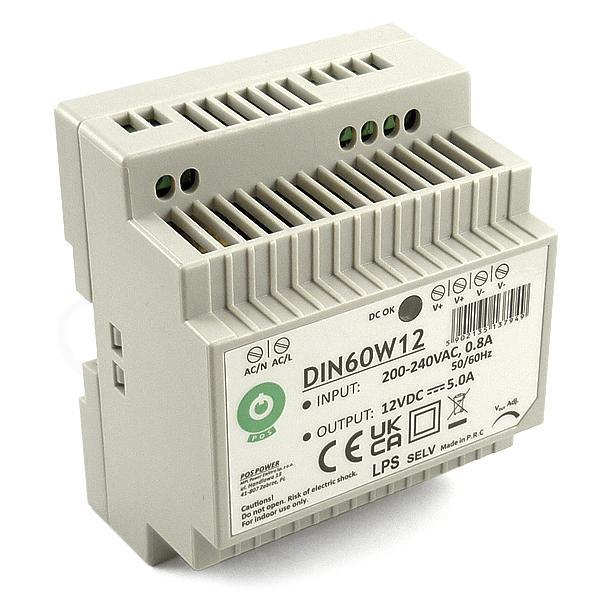 Zdroj POS DIN60W12