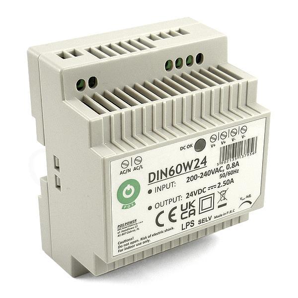 Zdroj POS DIN60W24
