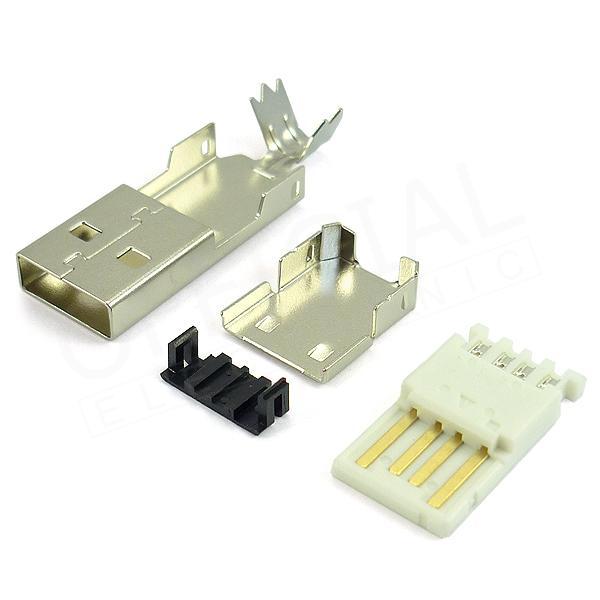 Konektor USB - A na kabel