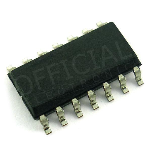 Integrovaný obvod 74LS07 SMD