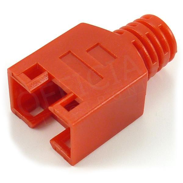 Kryt telefonního konektroru RJ45 - červený pro WS8-8SH
