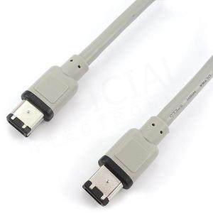 Kabel FireWire IEEE 1394 6/6 4,5 a 5m šedý, černý