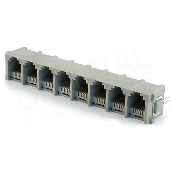 Telefonni konektor RJ12 8x 6-4 PCB