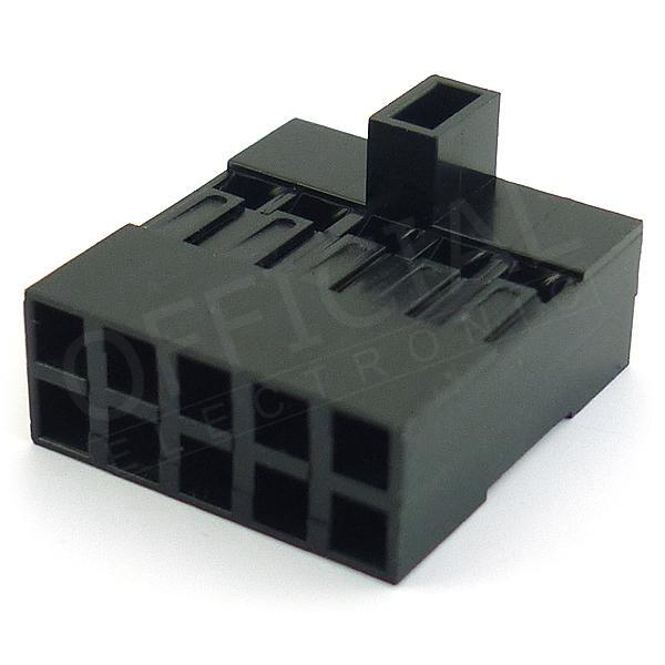 Konektor na kabel PLH 02-10  se zámkem