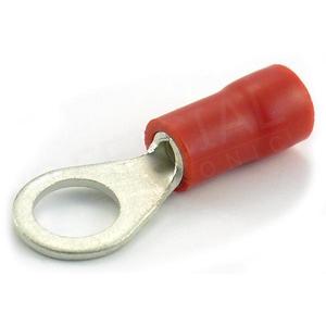 Oko izolované M5/1,5mm2 červené- OI 1,5-M5/PVC,R1-5V, 0,5-1,5 mm2