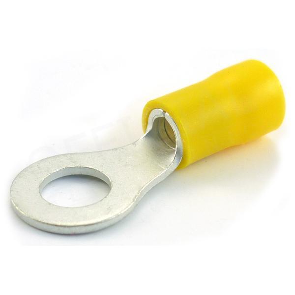 Oko izolované M6/6mm2 žluté- OI 6-M6/PVC